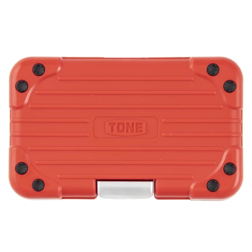 TONE Socket Wrench Bit Set MIX21620P Bit Insertion &6.35mm (1/4") Red Contents 18 Items