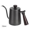 700ml Stainless Steel Water Tea Coffee Pot Long Narrow Spout Kettle for Home Use