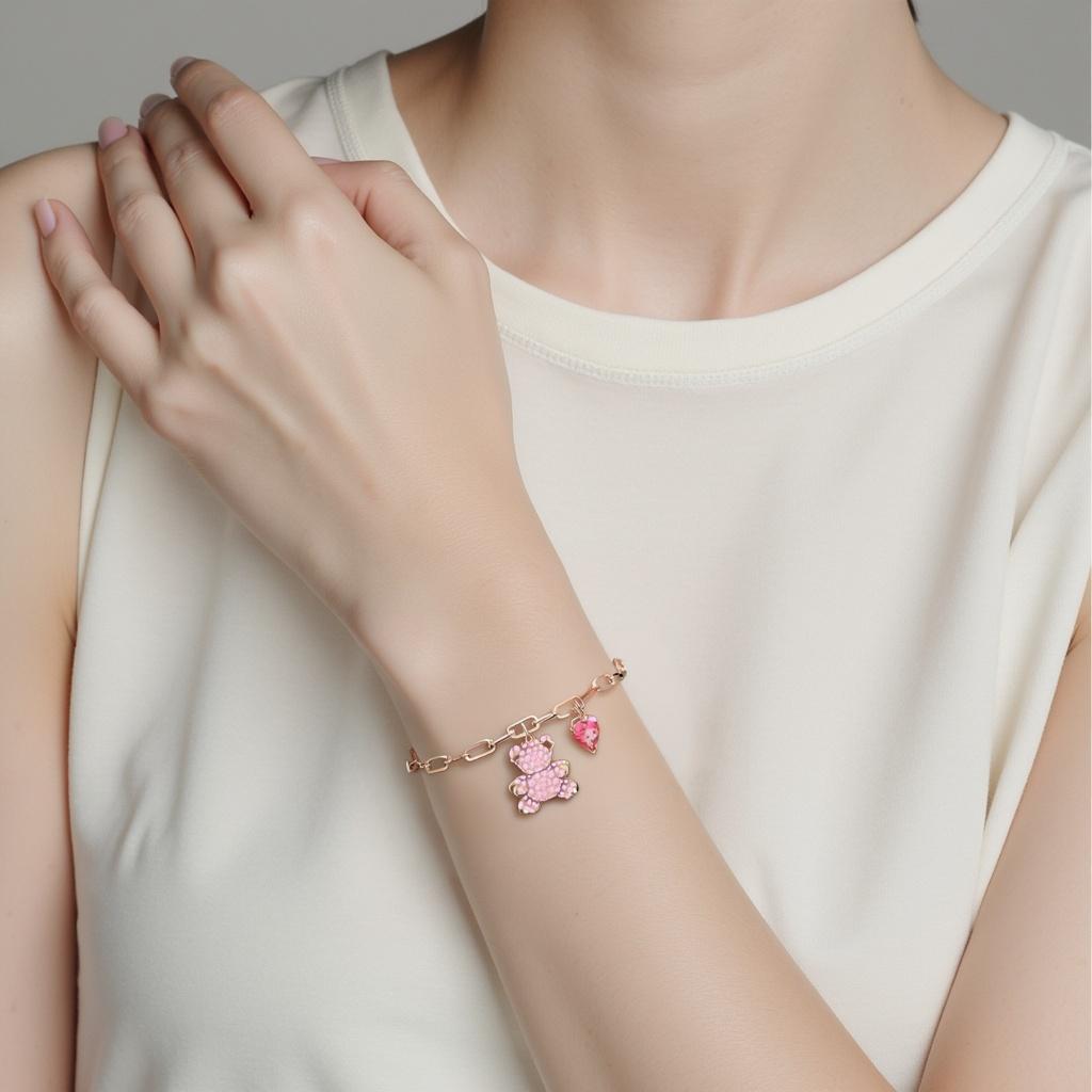 Swarovski Teddy Crystal Embellished Bracelet