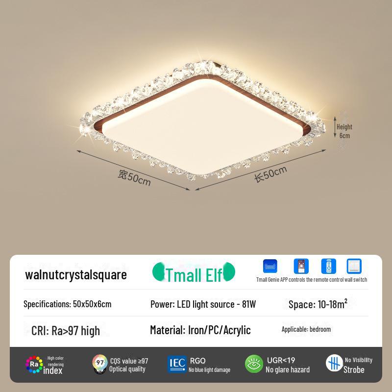 

Изысканный комплект хрустальных потолочных светильников для гостиной, прихожей и спальни