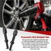 32029 Pneumatic Bolt Breaker Set, with Air Hammer Spring, Pneumatic Bit Set, 37315 3/8“ & 37316 1/2” Bolt Breaker Shake 'n Break, Black Oxide