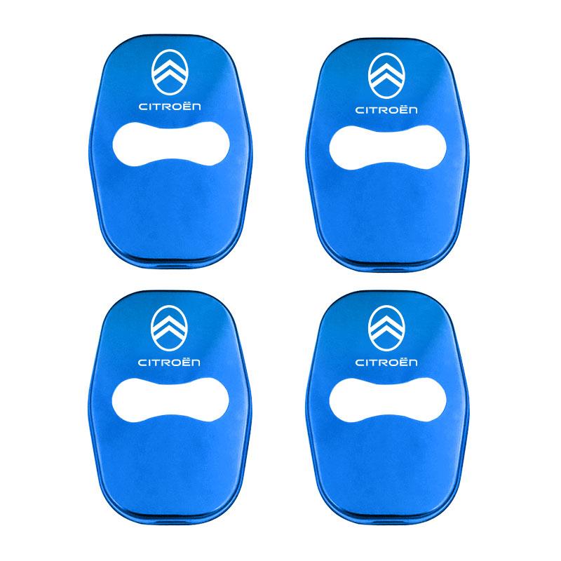 4 Bucăți Capac Blocare Ușă Mașină Accesorii Protecție din Oțel Inoxidabil Pentru Citroen C1 C2 C3 Vts C4 Saxo C4L C5 C6 C8 Xsara Picasso