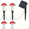 Garden Mushroom Lamp Accessories Art Gardening Gifts Pathway Light Landscape Ornament for