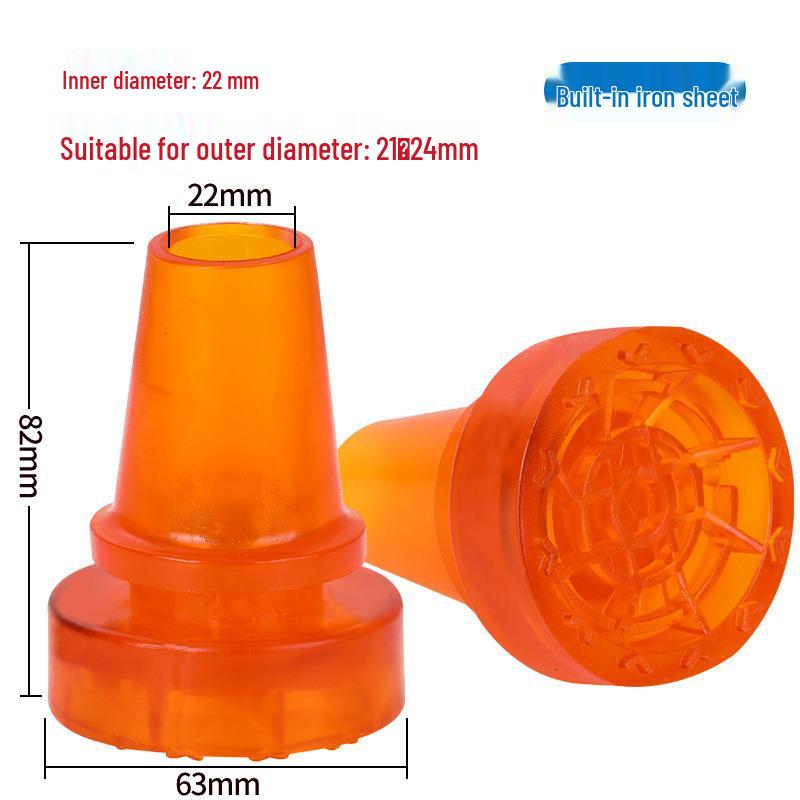 Non-slip Wear-resistant Quad Cane Rubber Feet Covers