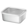 ZISIZ Stainless Steel Food Storage Container with Lid