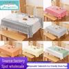 Thickened Waterproof Disposable Tablecloth for Dining, Camping, and Outdoor Use