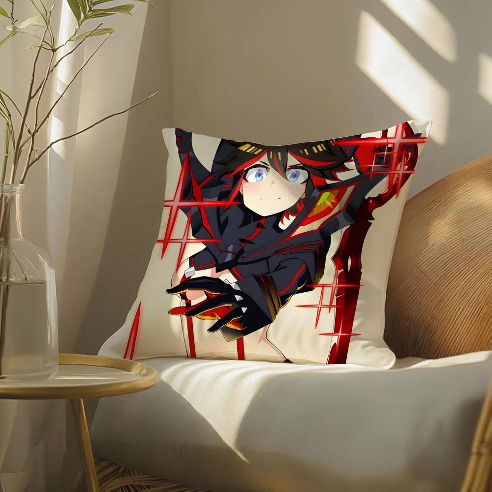 Anime R-Ryuko Matoi A-Akame Ga K-Kill Pillow Case Pattern Printed Pillowcase For Living Room Sofa Cushion Cover & Bedroom Decor