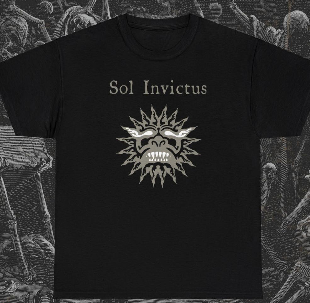 Sol Invictus Against The Modern World T-shirt Band Rock Punk Metal Unisex tee XXXL