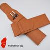 Seal & Stone Carving Knife Leather Sheath Roll-Up Case