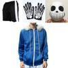Stylish Game Undertale Sans Cosplay Costume Hoodie Set With Gloves And Stockings