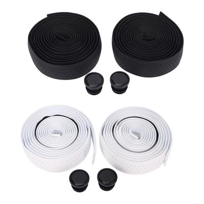 Road Bike Handlebar Tape EVA Anti Slip Shock Absorbing Breathable Bicycle Drop Bar Handle Wrap With 