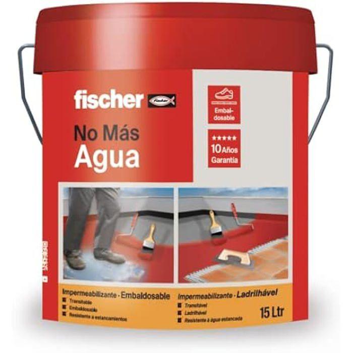Imperméabilisant - FISCHER - EMBALDOSABLE THERMIQUE - Blanc - 15L - Multicolore
