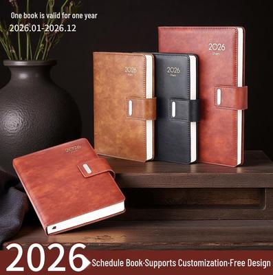 Jinpai 2026 Creative Planner: Time Management & Efficiency Notebook for Office and Study