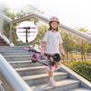 Patinete LED Plegable K4-P para Niños – Capacidad de Peso 70 kg – Batería de 2.6Ah