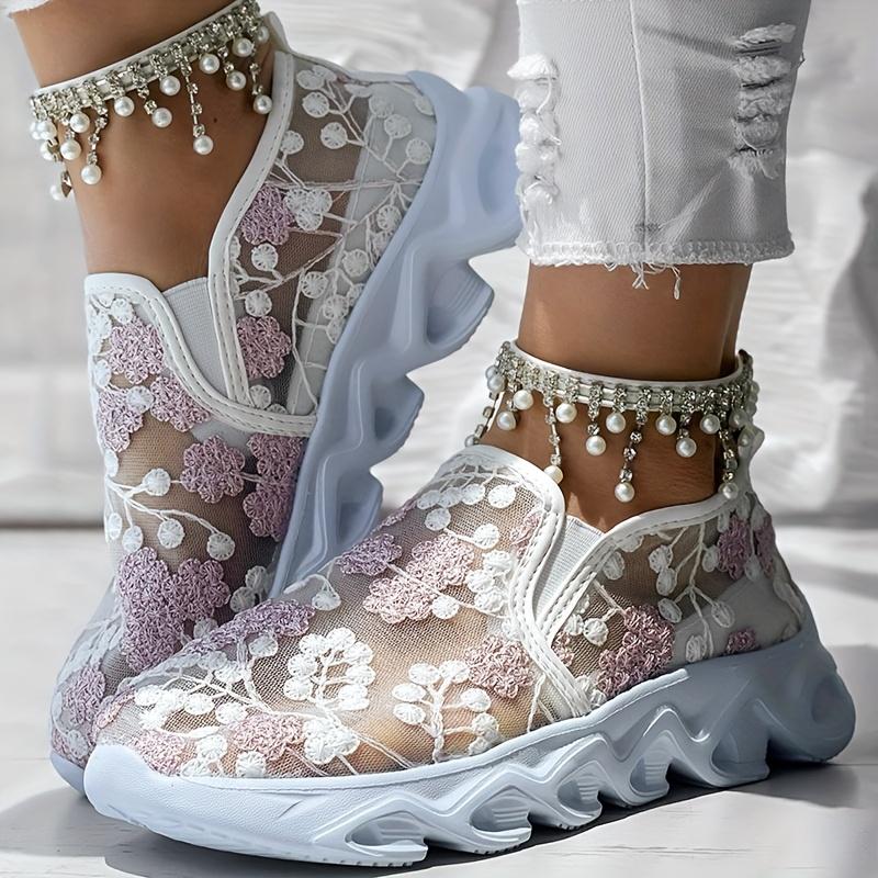 Fashion Women Muffin Sneakers Sequin Slip On Casual Shoes for Women Round Toe Bling Bling Shoes Low Heel Sequin Slip On Sneakers Women