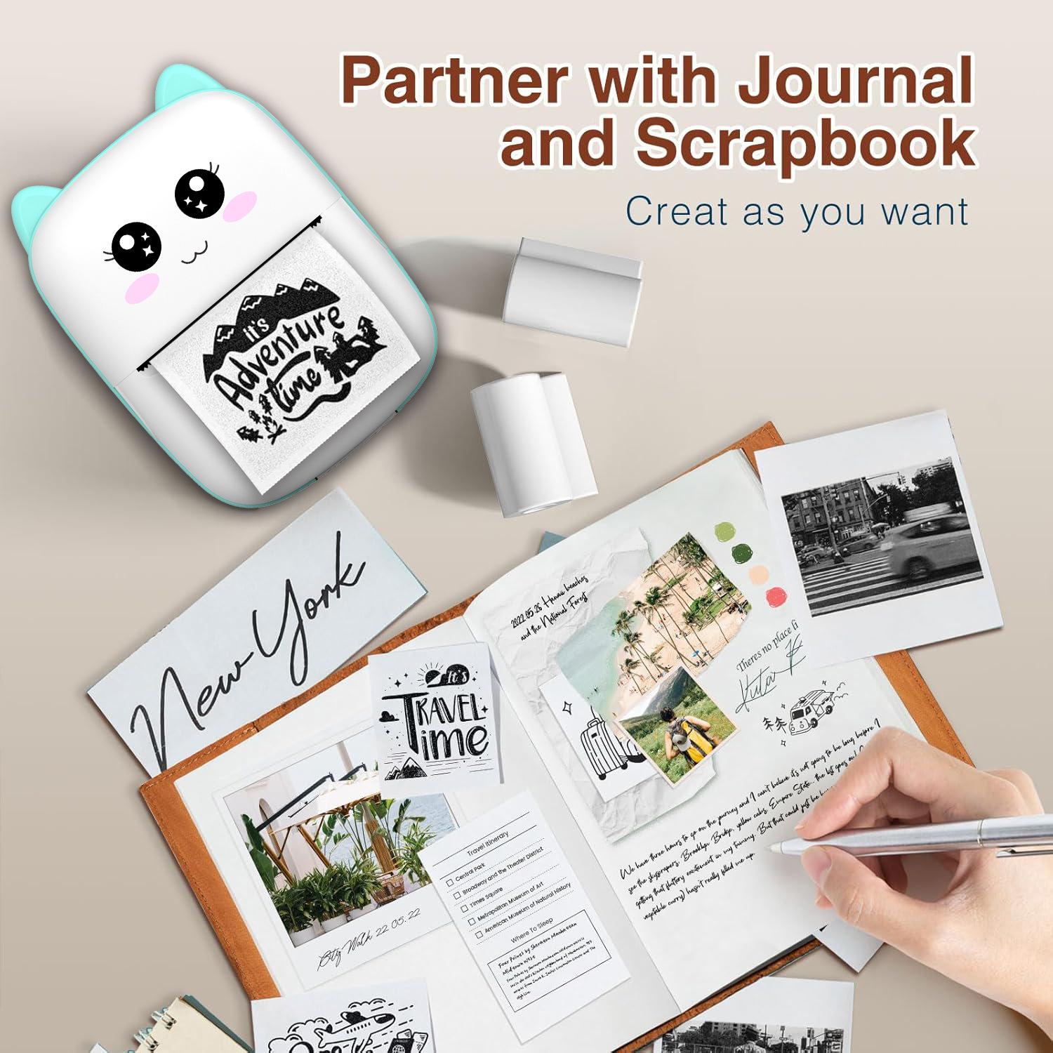 

Mini printer, photo printer, wireless connection, mobile phone, wrong question printer, convenient printer