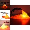 Creative 3d Printed Dragon Lamp Led Night Light Unique Bedroom Decorative Piece