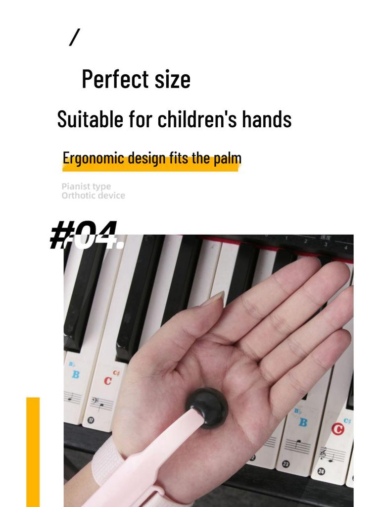 Piyano El Hareketi Düzeltme Topu: Çocuk Parmak Tutuş ve El Gücü Geliştirme Aracı