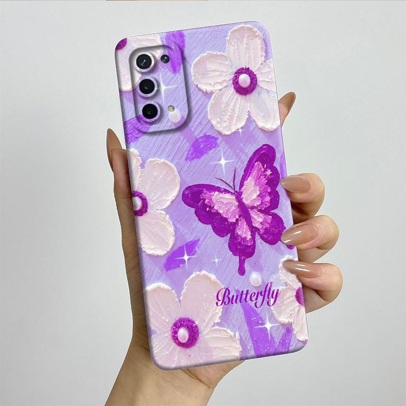 For OPPO A74 5G A54 5G Case A93 5G Capa Silicone Soft Phone Funda CPH2197 CPH2195 CPH2263 Painted Printed Protective Back Cover