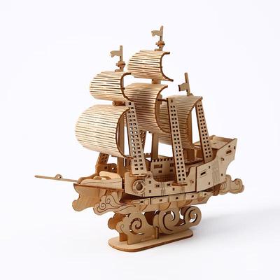 DIY 3D Ocean Sailboat Puzzle