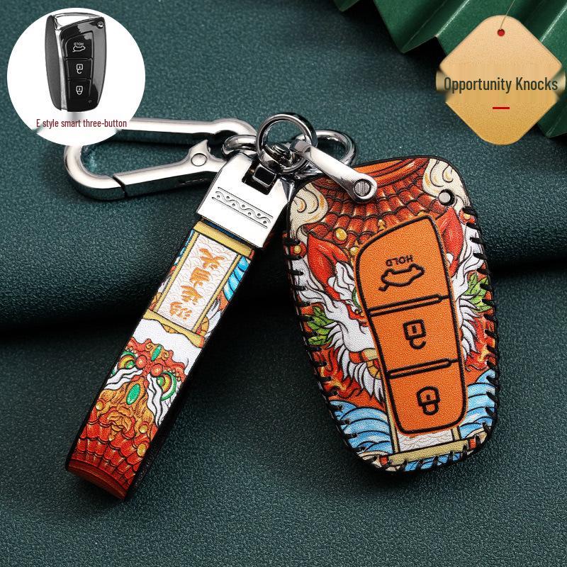 Hyundai Car Key Cover for 20 Models: Ix35, Festa, Ix25, Verna, Santa Fe, Encino, Guochao