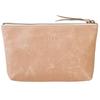 Nafka Leather Small Item Made In Japan Women's Pouch, Cute, Large, Case, Large, [NFK-72115] (Pink Beige)