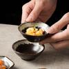 Japanese Retro Flavor Plate, Ceramic Household Tomato Sauce Seasoning Dish, Barbecue Hot Pot Dipping Sauce Dish, Dipping Sauce Dish, Snack Plate