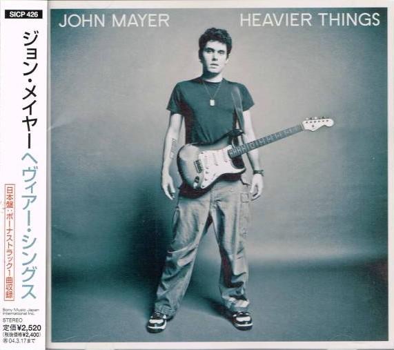 

CD JOHN MAYER - Heavier Things SICP426 Aware Records 2003 Japan Obi Rock