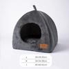 Cat Cottage Triangle Cat Litter Enclosed Cat House Pet Litter Warm Thickened Deep Sleep Kennel Pet Supplies
