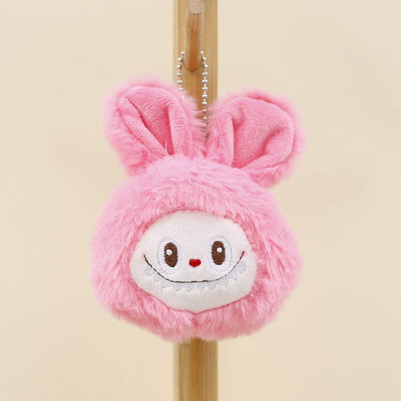 Plush Adorable Bunny Keychain Super Soft Short Plush Stuffed Toy Animal