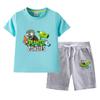 Plants vs. Zombies Kids' Summer Set: Boys' & Girls' T-Shirt and Shorts - Versatile Two-Piece