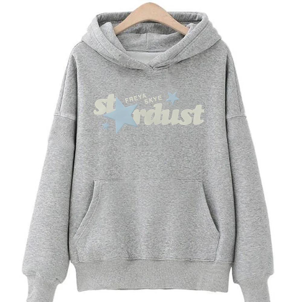 Freya Skye Stardust Hoodie Men Women New Long Sleeve Sweatshirt Autumn Winter Fashion Casual Clothing Loose High Street Pullover