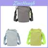 Casual Nylon Shoulder Pack With Zipper Pocket For Daily Use And Outdoor Activities