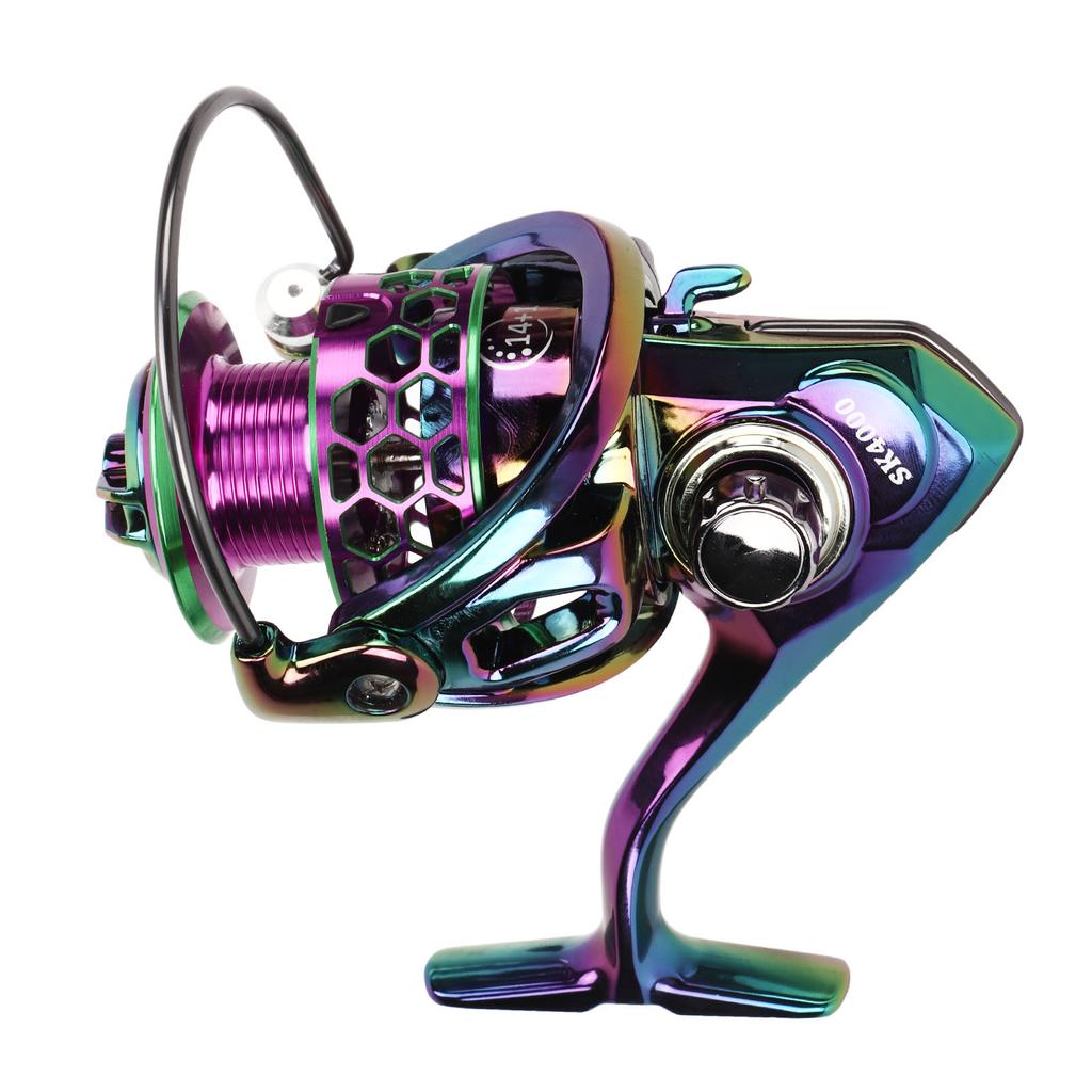 Fishing Reel Spinning Wheel All Metal Spinning Fishing Reel for Freshwater Saltwater SK4000