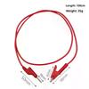 15A Electric Voltage Testing Cord, 1/2pcs Double-End Test Lead Wire with 4mm Banana Plug, DIY Multimeter Alligator Clip