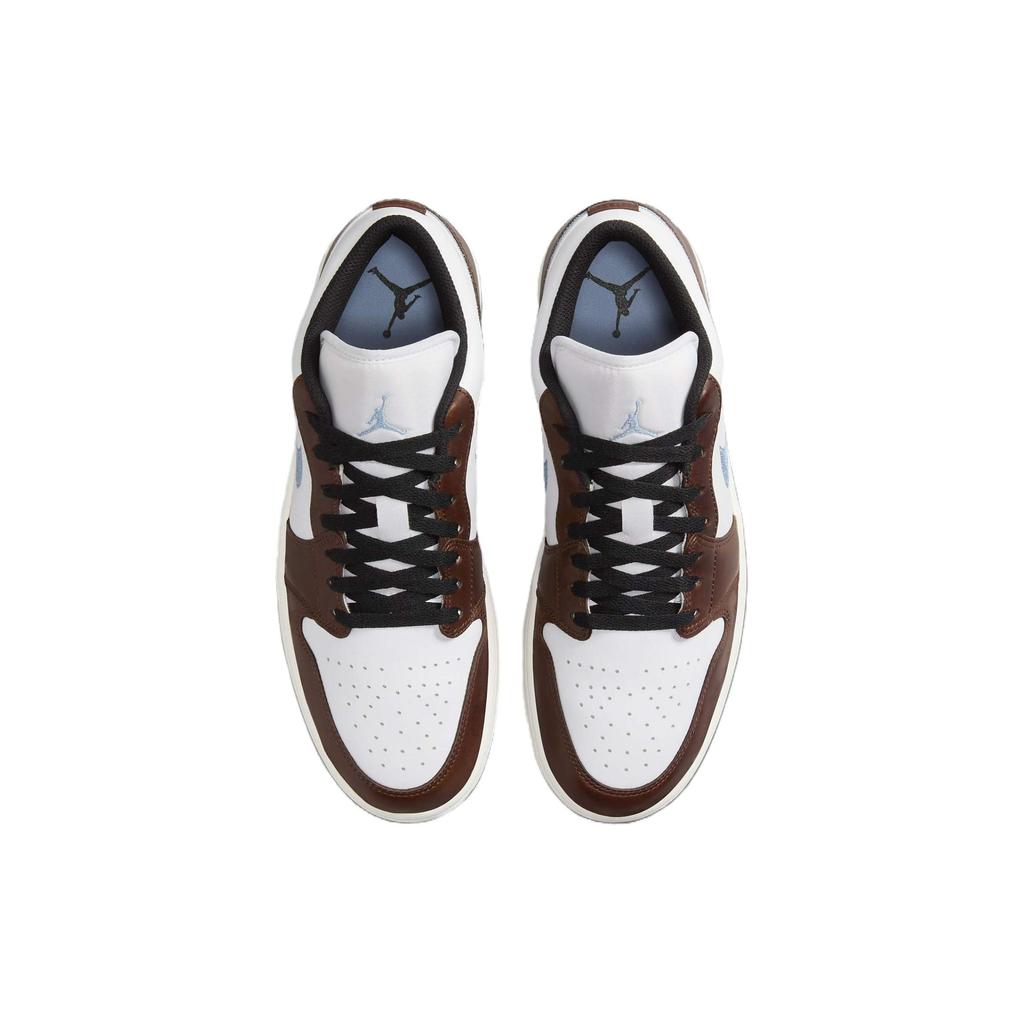 Air Jordan 1 Retro Low SE Brązowe Niebieskie Szare Męskie Trampki Biały Czarny Żagiel FQ7832-142