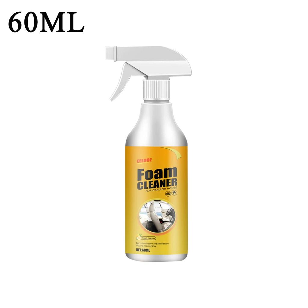 Multifunctional Foam Cleaner Car Interior Stain Removal and Cleaning Leather Seat Foam Cleaner Spray Foam Maintenance Wash Car