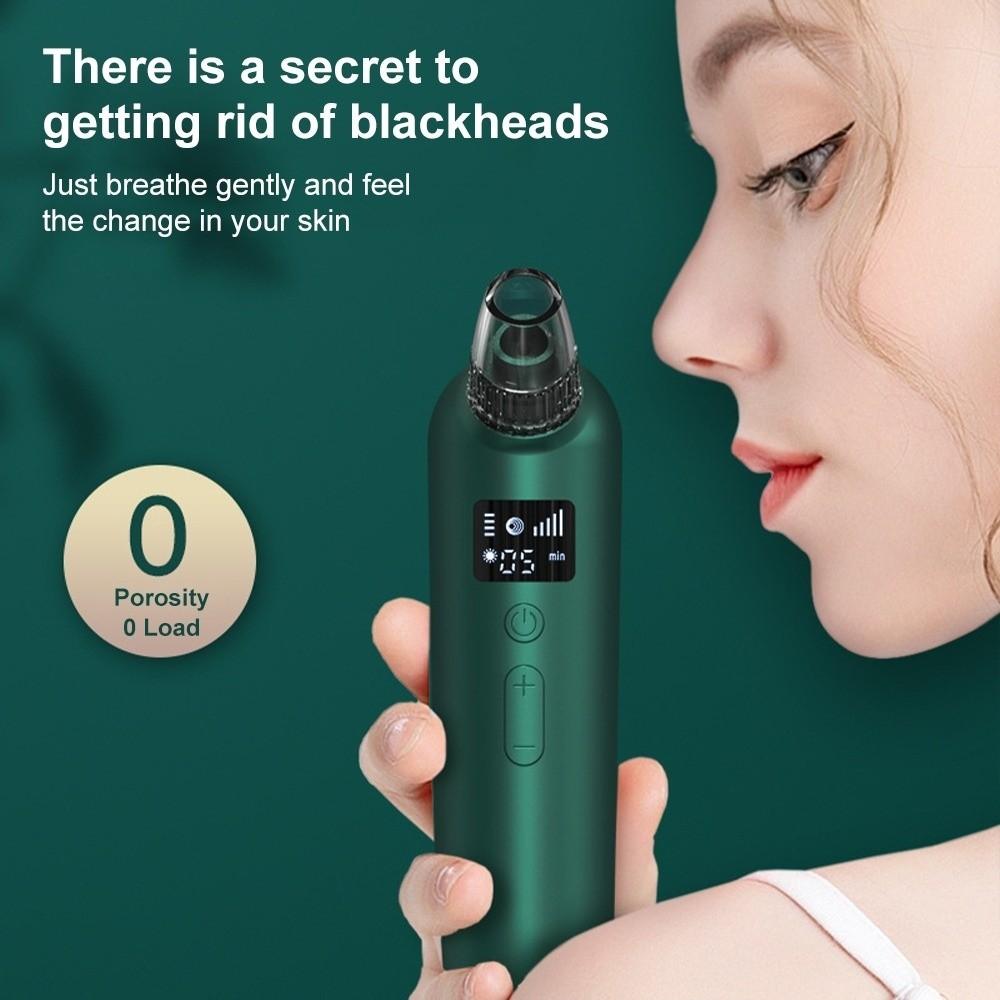 Electric Pore Vacuum Cleaner Deep Cleaning Face Nose Cleaner Blackhead Remover  Beauty Device