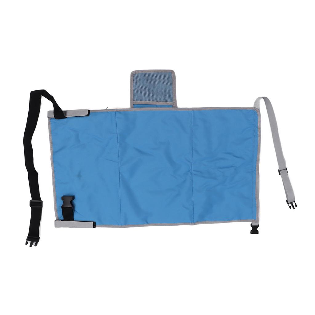 Airplane Seat Extender Portable Travel Foot Rest Airplane Must Haves for Toddlers Kids to Lie Down On Plane Blue