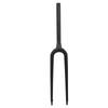 Road Bike Front Fork Carbon Fiber Quick Release Type Flat Disc Brake Internal Rounting Hard Front Fork Black Matte