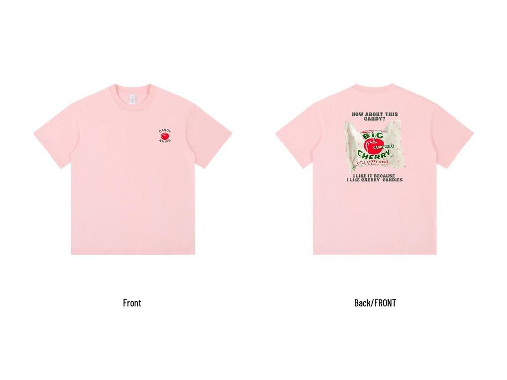 Trendy Hong Kong Style Oversized Cute & Cool Short Sleeve T-Shirt for Men & Women - Ulzzang Summer Hot Top