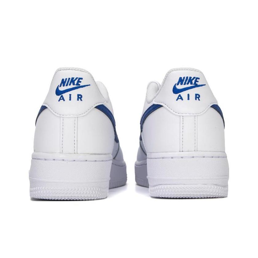 Nike Air Force 1 GS White Hyper Royal Kids Sneakers DV7762-103