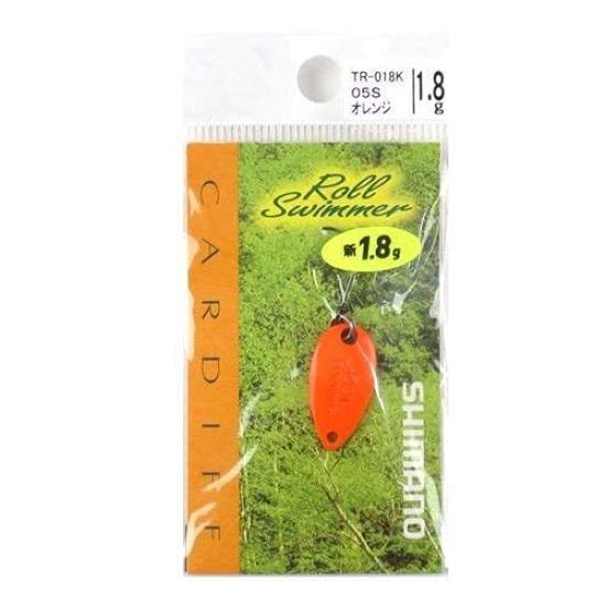 

SHIMANO Lure Cardiff Area Spoon Roll Swimmer 05S Orange 768407 1.8g TR-018K
