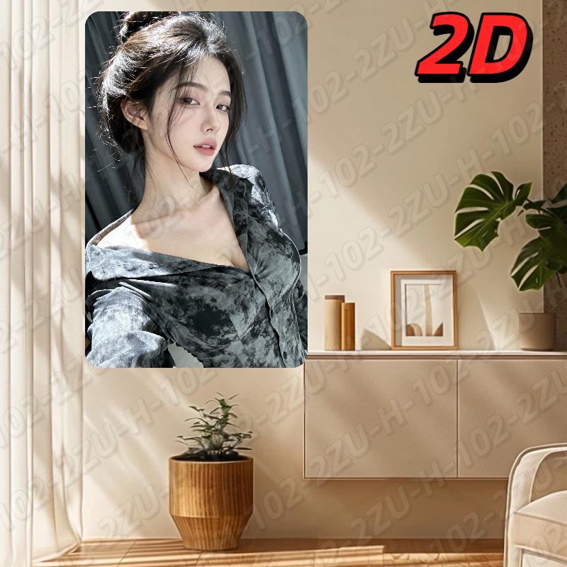 Modern Metal Wall Art: Elegant Figure Portrait Aluminum Decor for Home Room 20x30cm