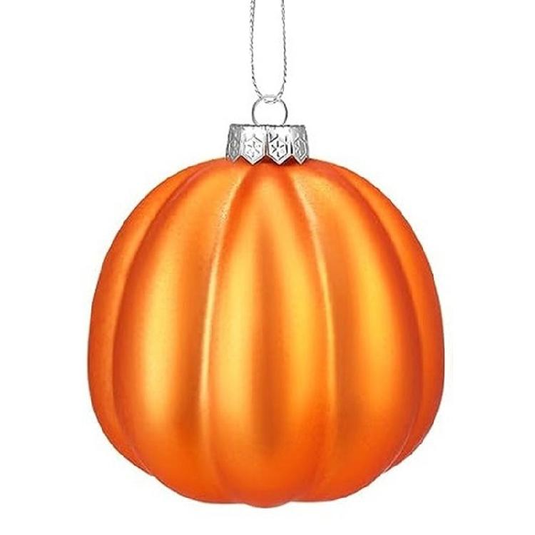 12Pcs Harvest Pumpkin Hanging Charm Halloween Pumpkin Baubles for Halloween Festivals Home and Parties Embellishment