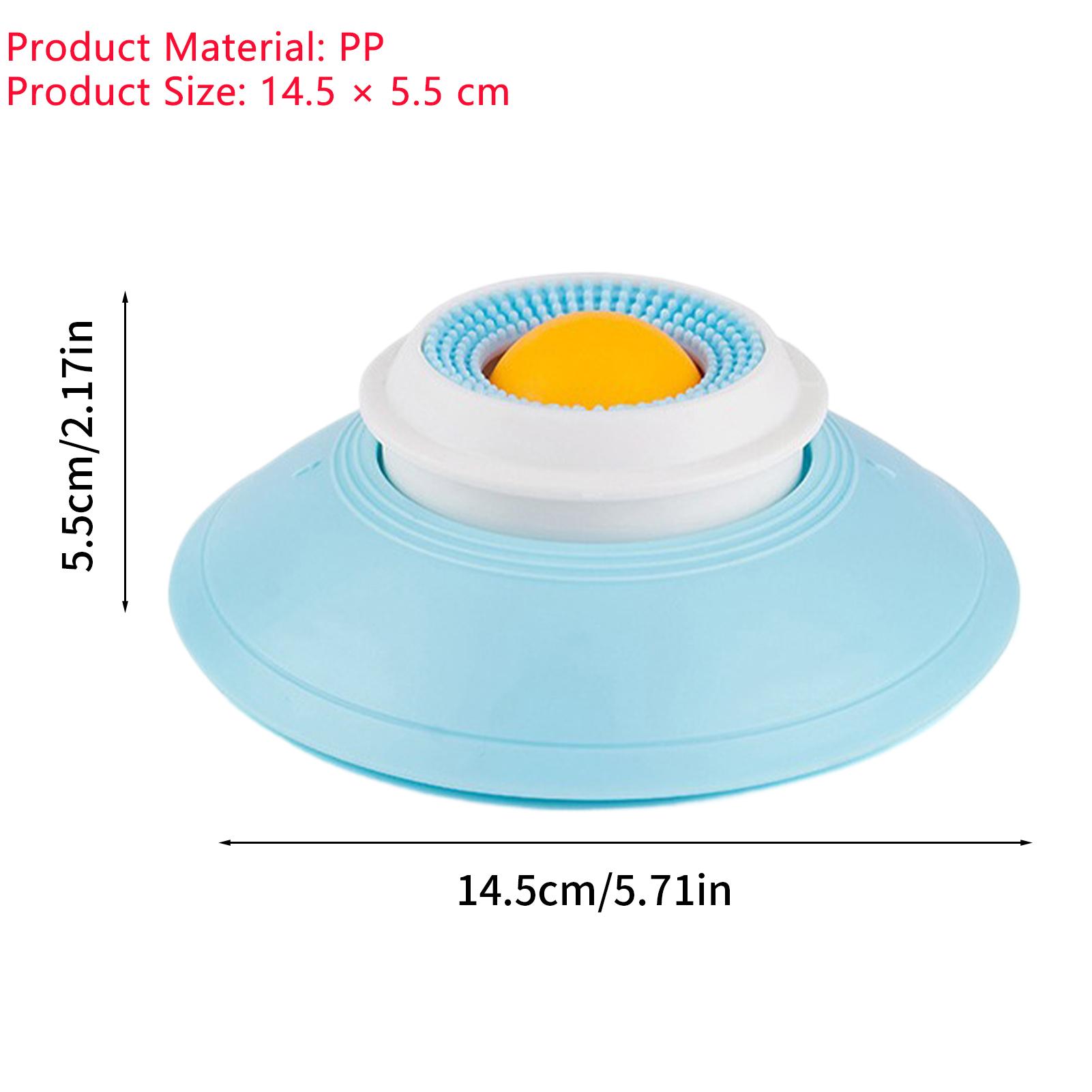 Cat Self Hi Toy Dog Licking Plate Suction Cup Licking Cat Ball Licking Fun Rotating Pet Supplies M