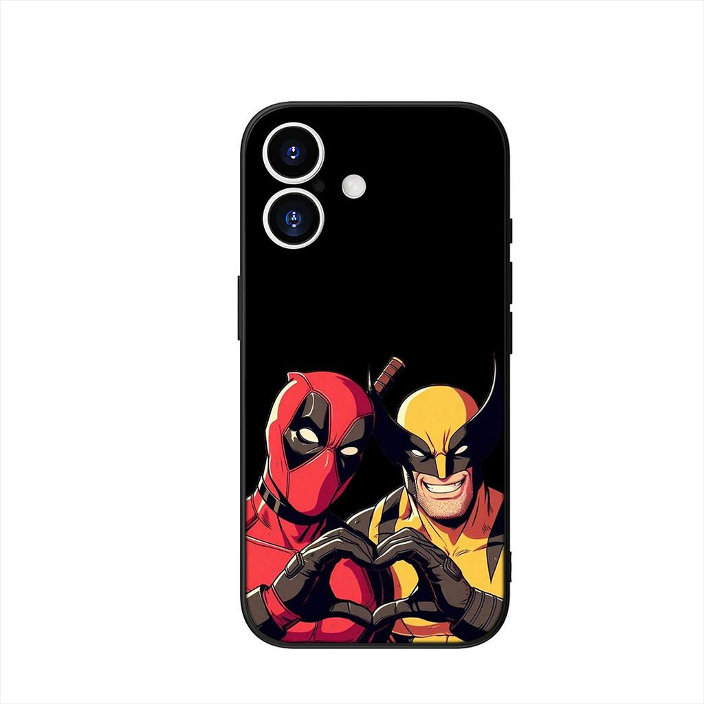 for Motorola Moto G54 G05 G24 G55 G75 G85 G15 G57 G86 Power Edge 50 30 Ultra Fusion neo Pro Case Wolverine Movie Deadpool Marvel