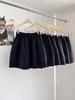 Starry Sky Glitter Woolen Midi Skirt with Elastic Waist - Slim Fit for Spring & Autumn