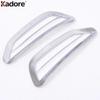 For Hyundai Accent i25 Hatchback 2011 2012 Chrome Car Rear Bumper Fog Lamp Light Cover Trim Tail Foglight Trims Accessories