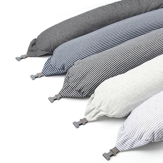 Pernă de călătorie pentru susținerea gâtului cu fermoar ascuns Pernă de călătorie în formă de U, super moale, respirabilă, reglabilă.